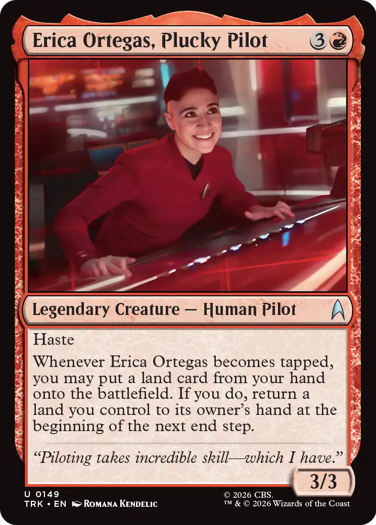 Erica Ortegas, Plucky Pilot [Star Trek] | Exor Games New Glasgow