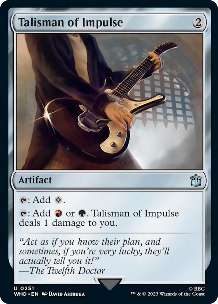 Talisman of Impulse [Doctor Who] | Exor Games New Glasgow