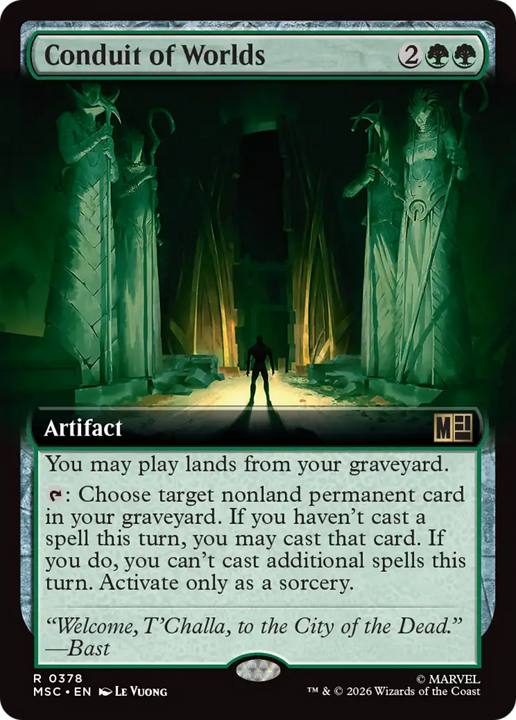 Conduit of Worlds (Extended Art) [Marvel Super Heroes Commander] | Exor Games New Glasgow
