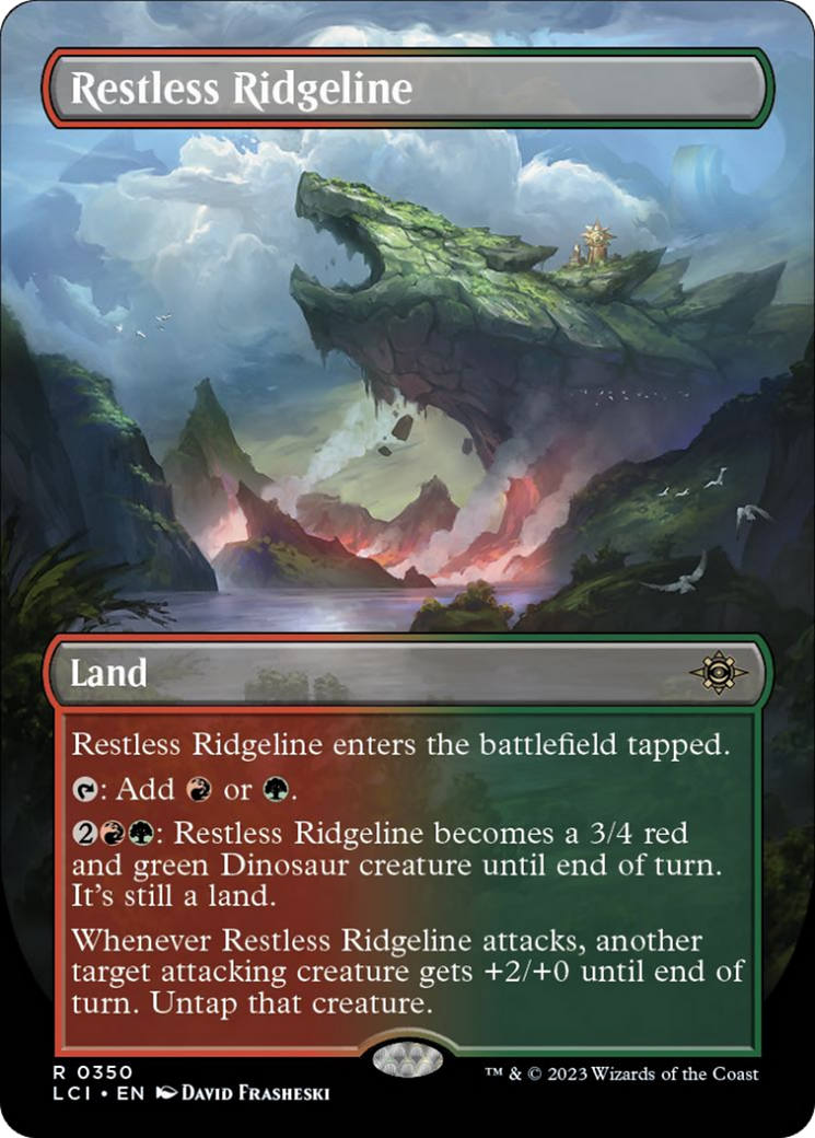 Restless Ridgeline (Borderless) [The Lost Caverns of Ixalan] | Exor Games New Glasgow