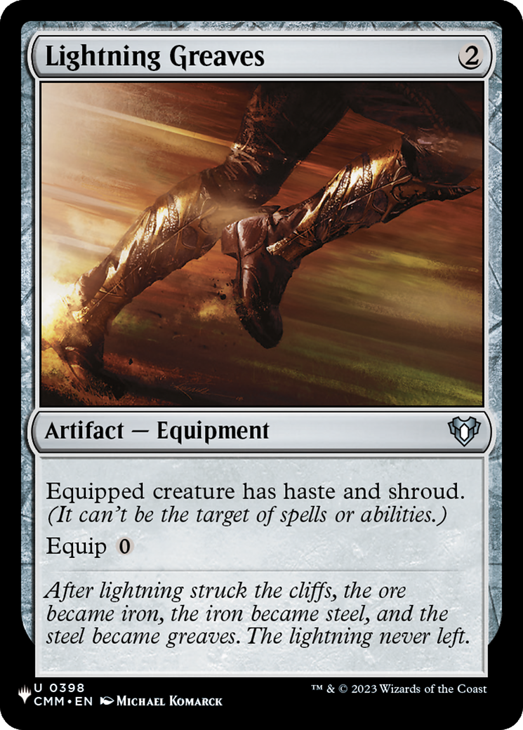 Lightning Greaves (CMM) [The List] | Exor Games New Glasgow