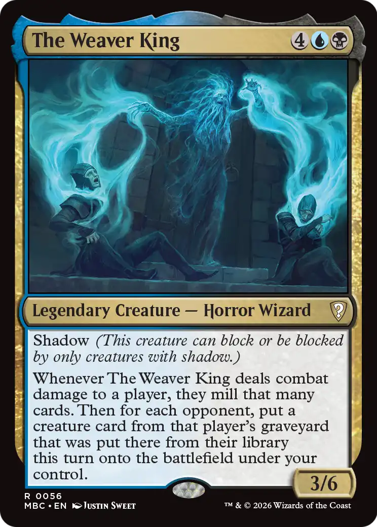 The Weaver King [Mystery Booster: Commander Edition] | Exor Games New Glasgow