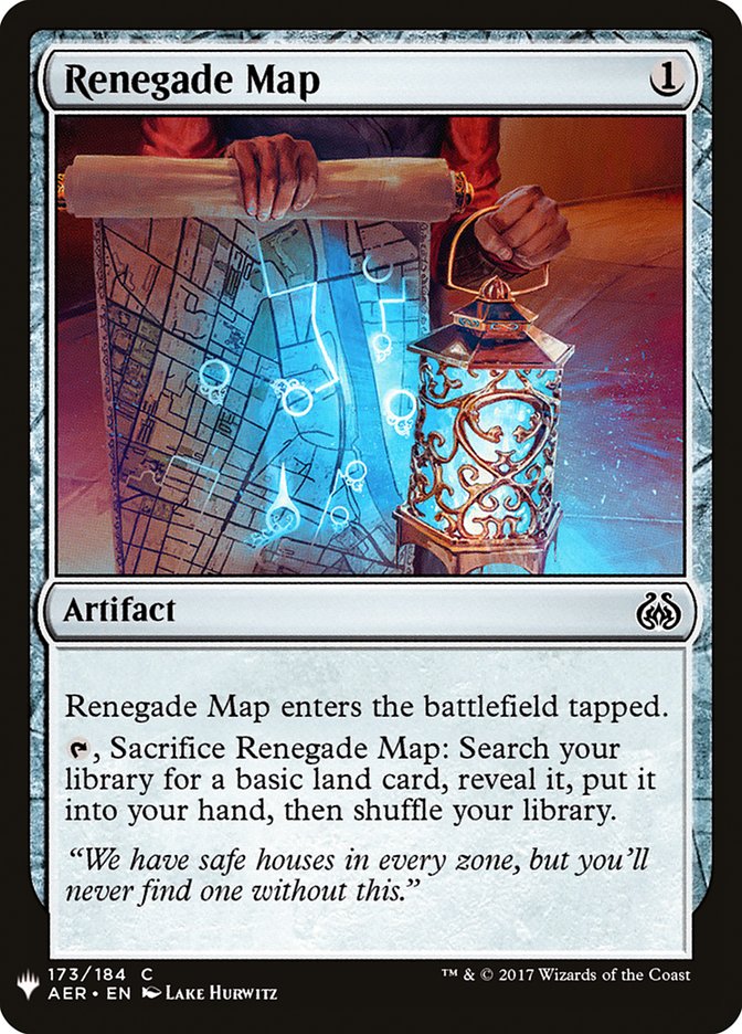 Renegade Map [Mystery Booster] | Exor Games New Glasgow