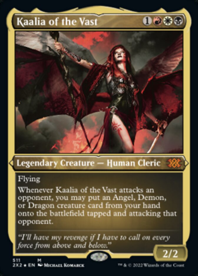 Kaalia of the Vast (Foil Etched) [Double Masters 2022] | Exor Games New Glasgow
