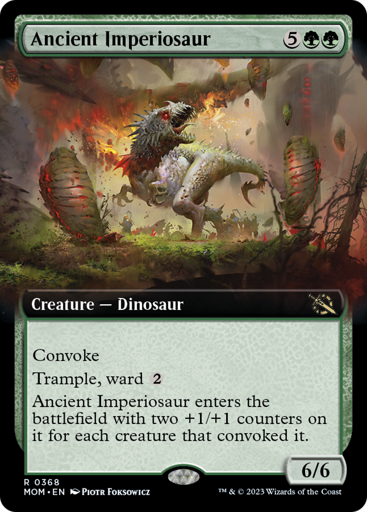 Ancient Imperiosaur (Extended Art) [March of the Machine] | Exor Games New Glasgow
