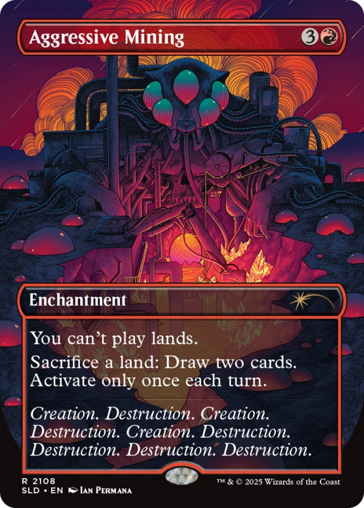 Aggressive Mining [Secret Lair Drop Series] | Exor Games New Glasgow
