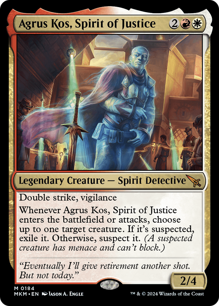 Agrus Kos, Spirit of Justice [Murders at Karlov Manor] | Exor Games New Glasgow