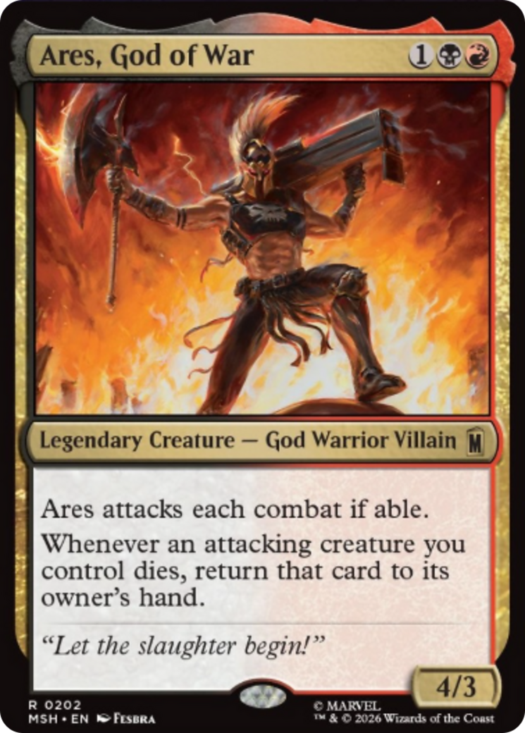 Ares, God of War [Marvel Super Heroes] | Exor Games New Glasgow