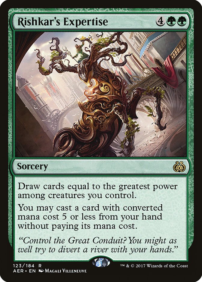 Rishkar's Expertise [Aether Revolt] | Exor Games New Glasgow
