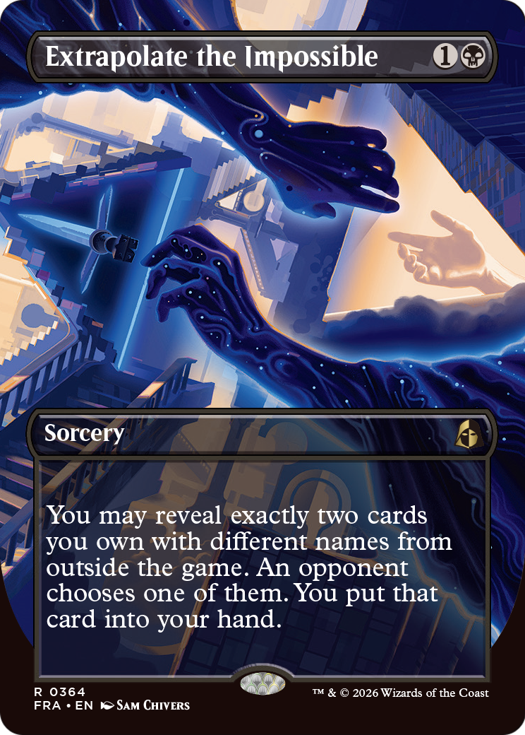Extrapolate the Impossible (Borderless) [Reality Fracture] | Exor Games New Glasgow