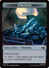 Ox // Vibranium Double-Sided Token [Marvel Super Heroes Commander Tokens] | Exor Games New Glasgow