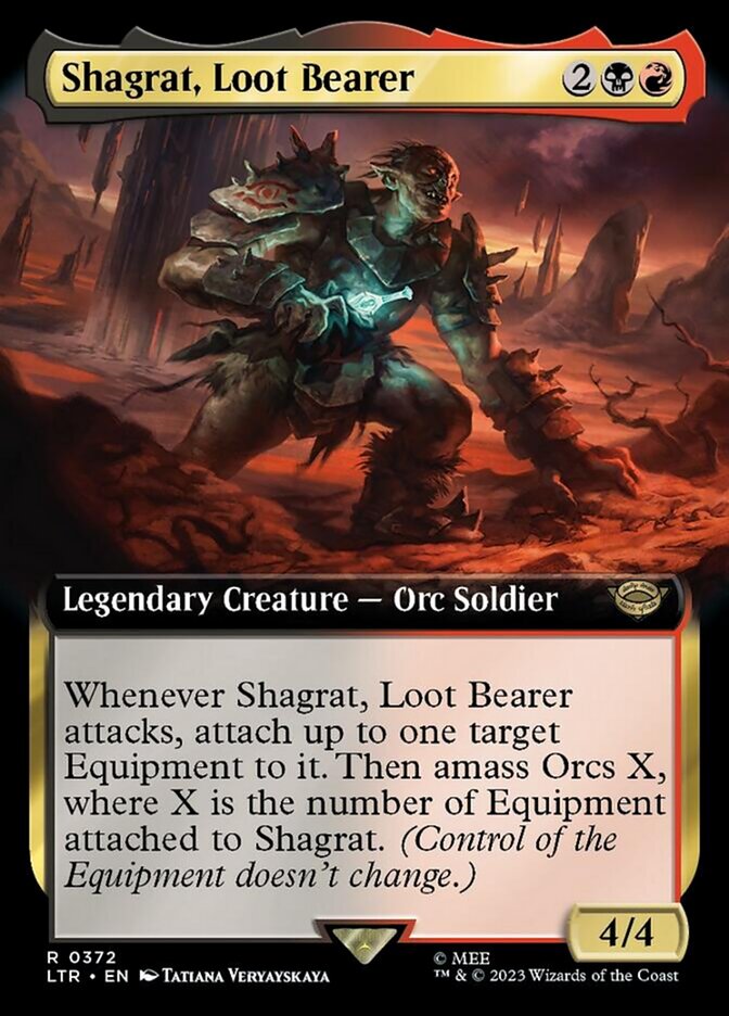 Shagrat, Loot Bearer (Extended Art) [The Lord of the Rings: Tales of Middle-Earth] | Exor Games New Glasgow