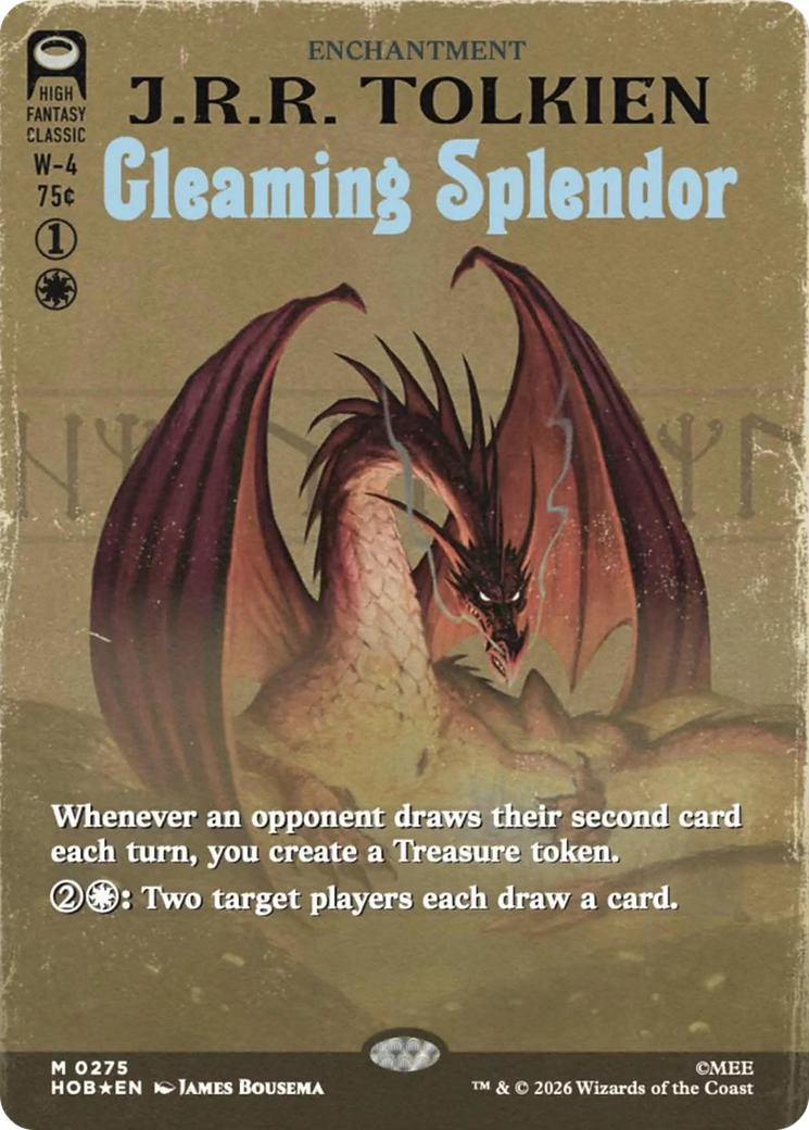 Gleaming Splendor (Borderless) [The Hobbit] | Exor Games New Glasgow