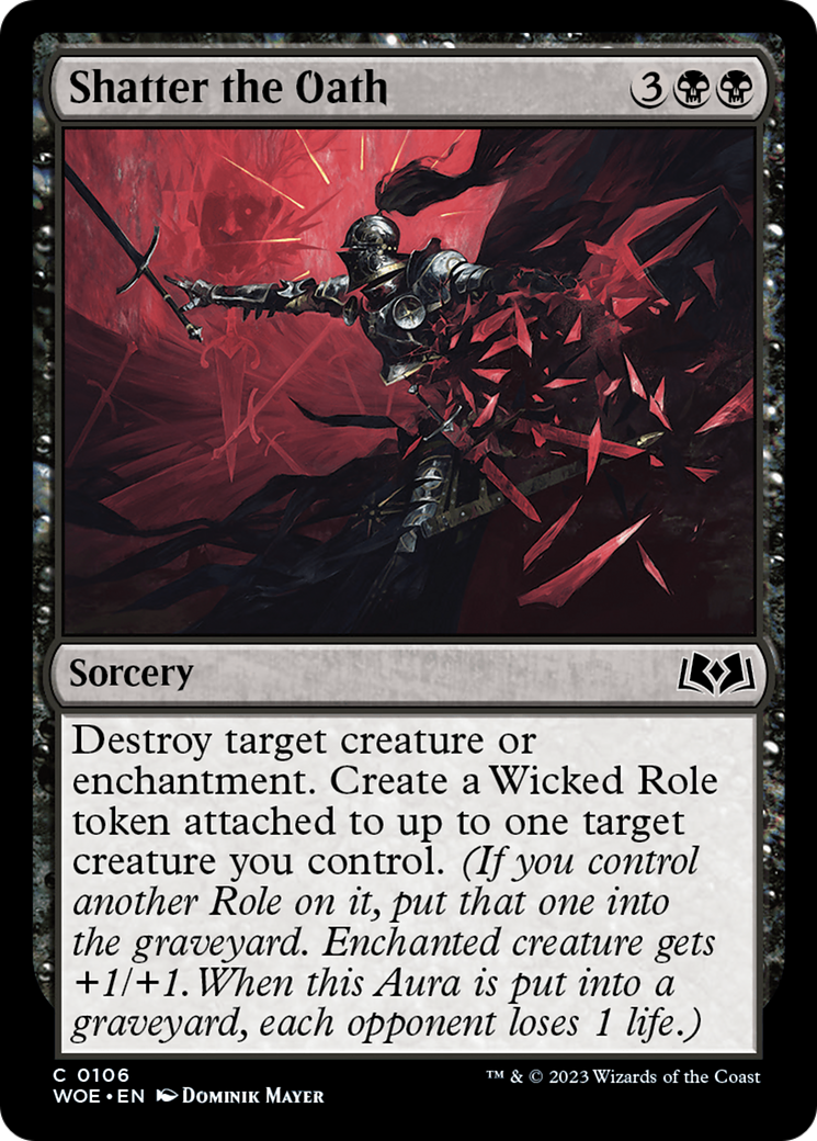 Shatter the Oath [Wilds of Eldraine] | Exor Games New Glasgow