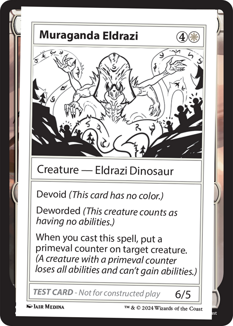 Muraganda Eldrazi [Mystery Booster 2 Playtest Cards] | Exor Games New Glasgow