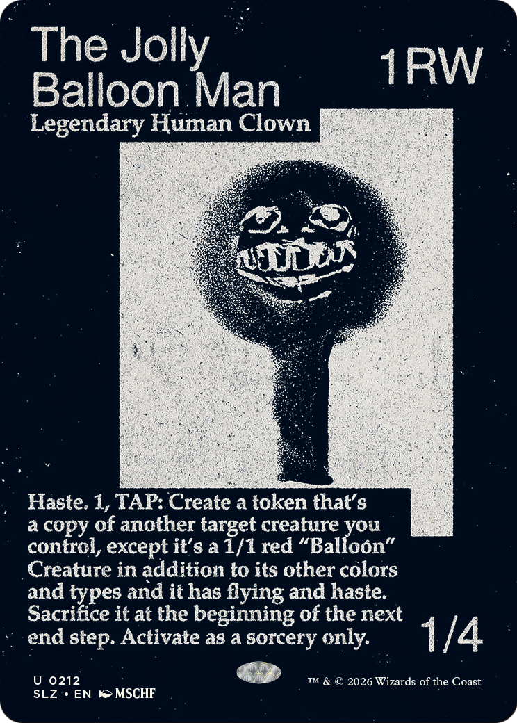 The Jolly Balloon Man (0212) [Secret Lair x MSCHF: The Zeta Set] | Exor Games New Glasgow