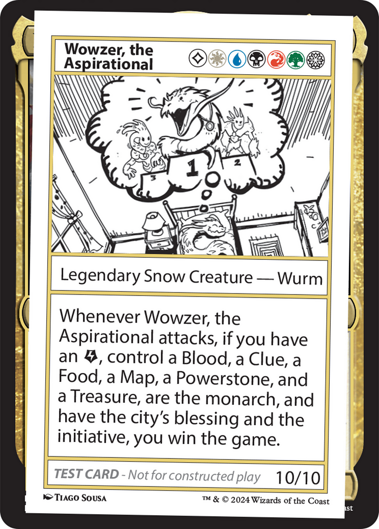 Wowzer, the Aspirational [Mystery Booster 2 Playtest Cards] | Exor Games New Glasgow