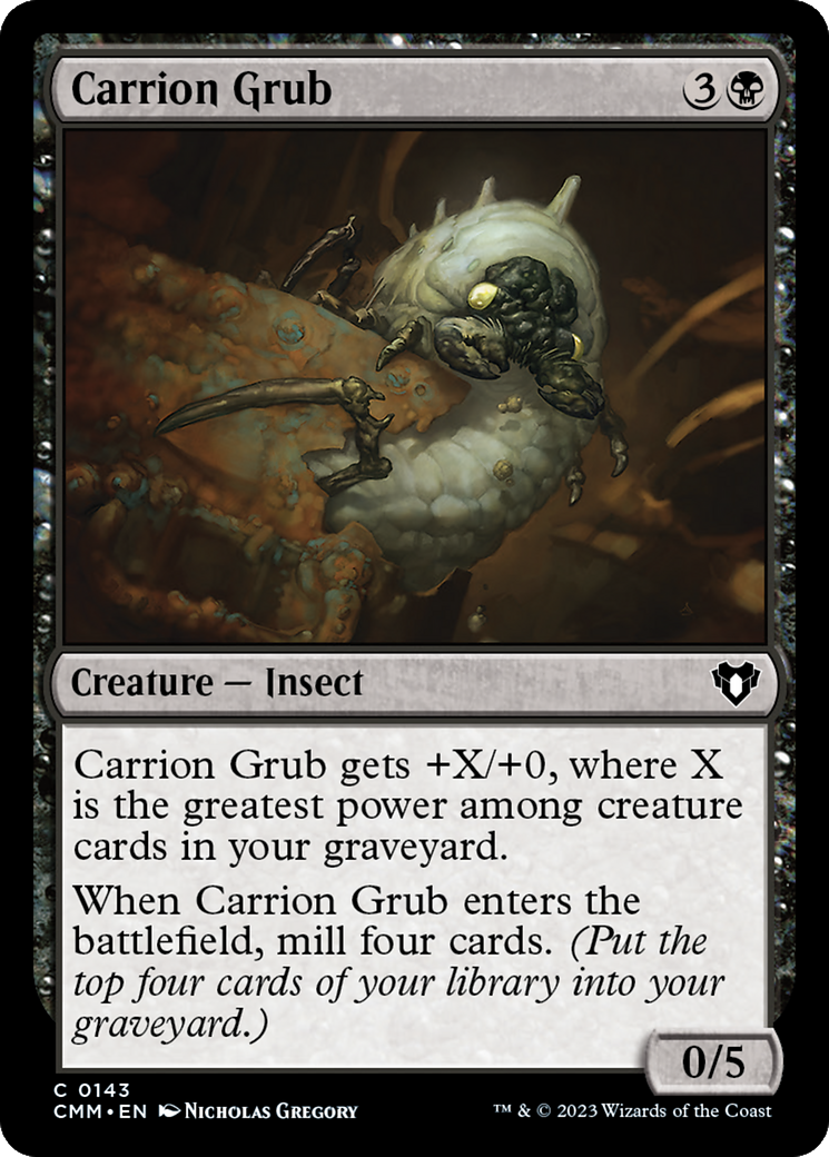 Carrion Grub [Commander Masters] | Exor Games New Glasgow