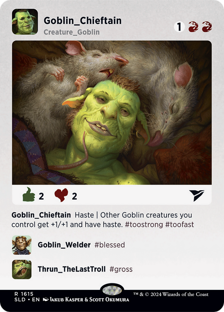 Goblin Chieftain [Secret Lair Drop Series] | Exor Games New Glasgow