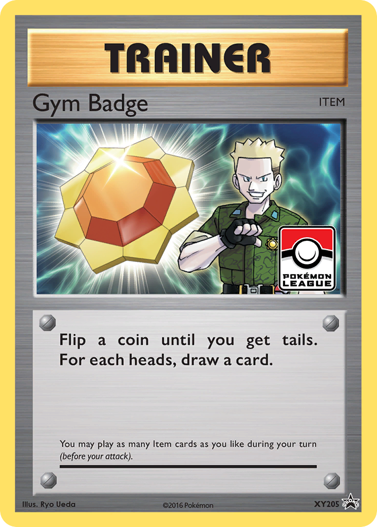 Gym Badge (XY205) (Lt. Surge) [XY: Black Star Promos] | Exor Games New Glasgow