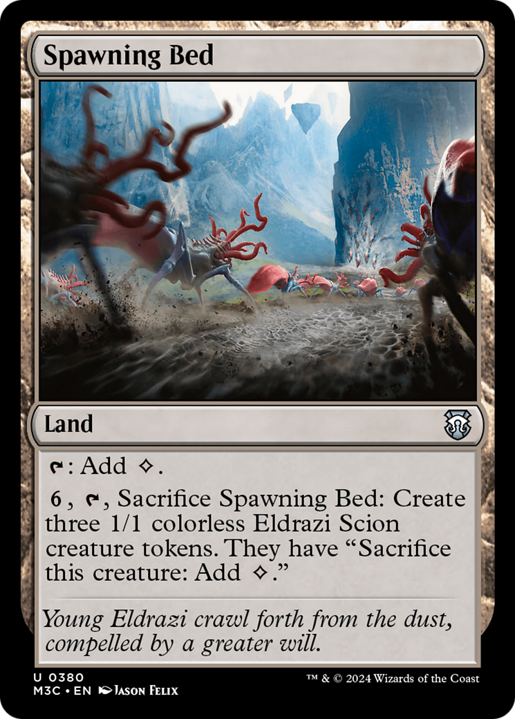 Spawning Bed (Ripple Foil) [Modern Horizons 3 Commander] | Exor Games New Glasgow