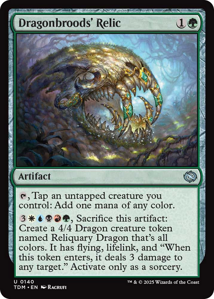 Dragonbroods' Relic [Tarkir: Dragonstorm] | Exor Games New Glasgow
