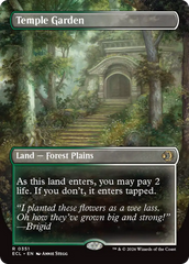Temple Garden (Borderless) [Lorwyn Eclipsed] | Exor Games New Glasgow