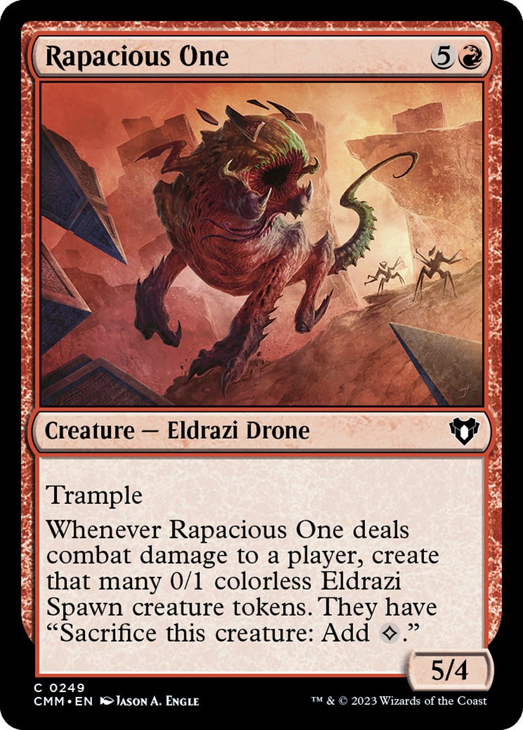 Rapacious One [Commander Masters] | Exor Games New Glasgow