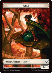 Ally (0004) // Spirit Double-Sided Token [Avatar: The Last Airbender Tokens] | Exor Games New Glasgow