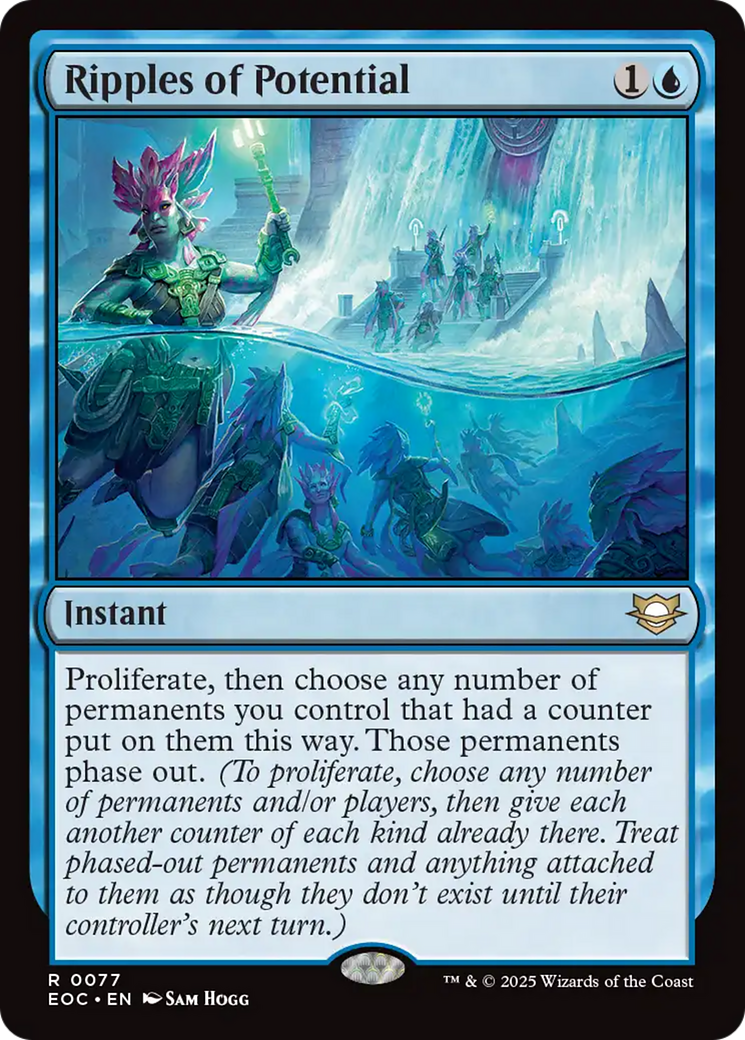 Ripples of Potential [Edge of Eternities Commander] | Exor Games New Glasgow