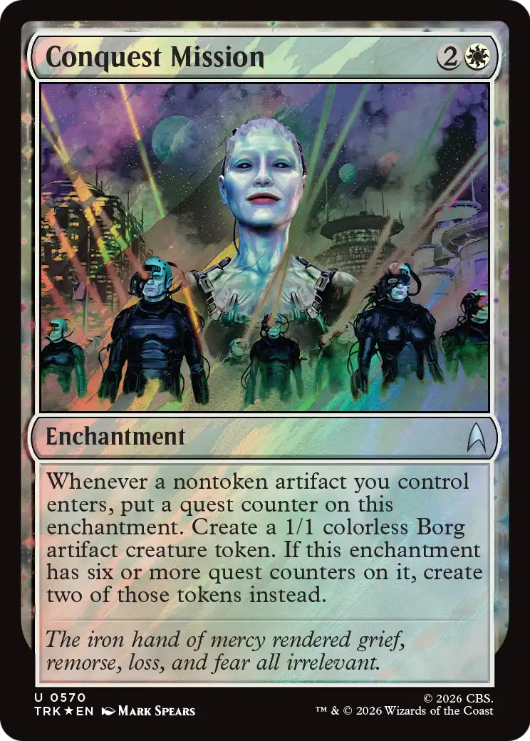 Conquest Mission (Surge Foil) [Star Trek] | Exor Games New Glasgow