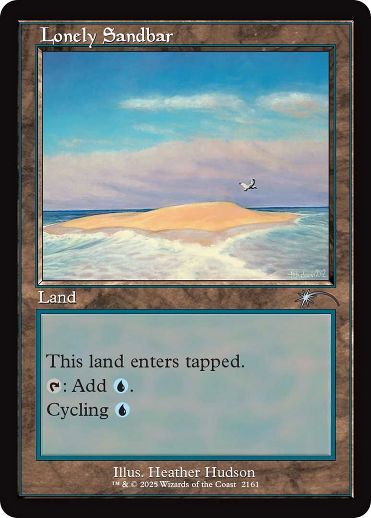 Lonely Sandbar (Retro Frame) [Secret Lair Drop Series] | Exor Games New Glasgow