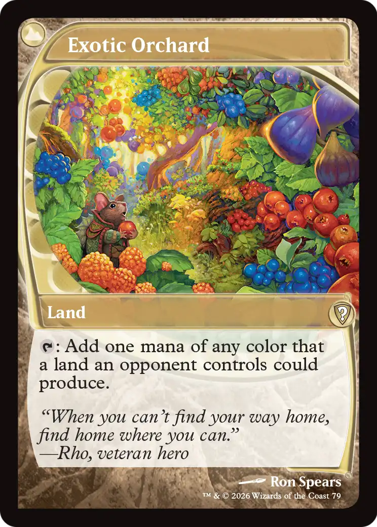 Exotic Orchard (Future Sight) [Mystery Booster: Commander Edition] | Exor Games New Glasgow