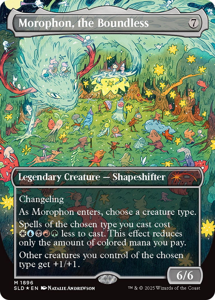 Morophon, the Boundless (Double Rainbow Foil) [Secret Lair Drop Series] | Exor Games New Glasgow
