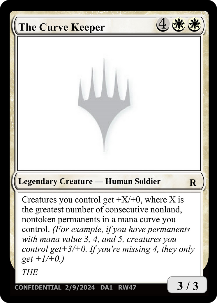 The Curve Keeper [Unknown Event] | Exor Games New Glasgow