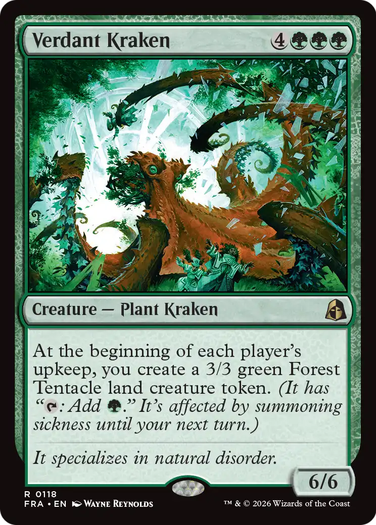 Verdant Kraken [Reality Fracture] | Exor Games New Glasgow