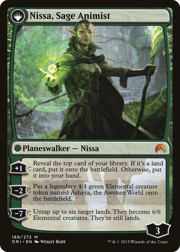 Nissa, Vastwood Seer // Nissa, Sage Animist [Secret Lair: From Cute to Brute] | Exor Games New Glasgow