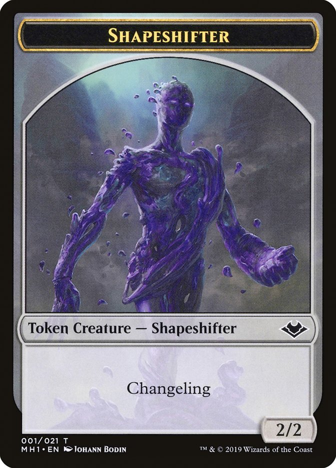 Shapeshifter Token [Modern Horizons Tokens] | Exor Games New Glasgow