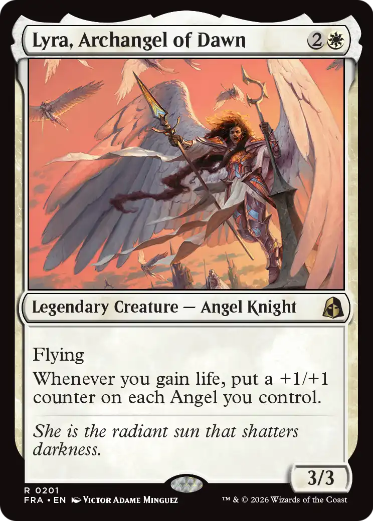 Lyra, Archangel of Dawn [Reality Fracture] | Exor Games New Glasgow