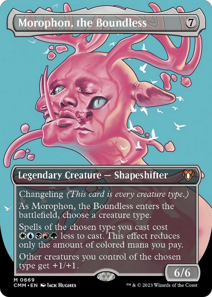 Morophon, the Boundless (Borderless Profile) [Commander Masters] | Exor Games New Glasgow