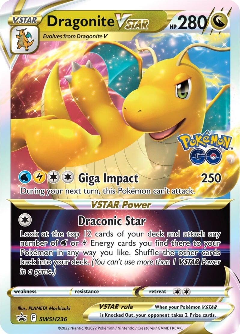 Dragonite VSTAR (SWSH236) [Sword & Shield: Black Star Promos] | Exor Games New Glasgow