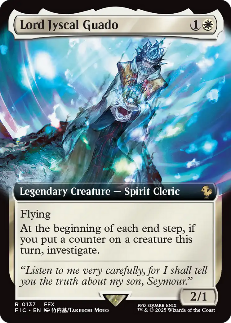 Lord Jyscal Guado (Extended Art) [FINAL FANTASY Commander] | Exor Games New Glasgow