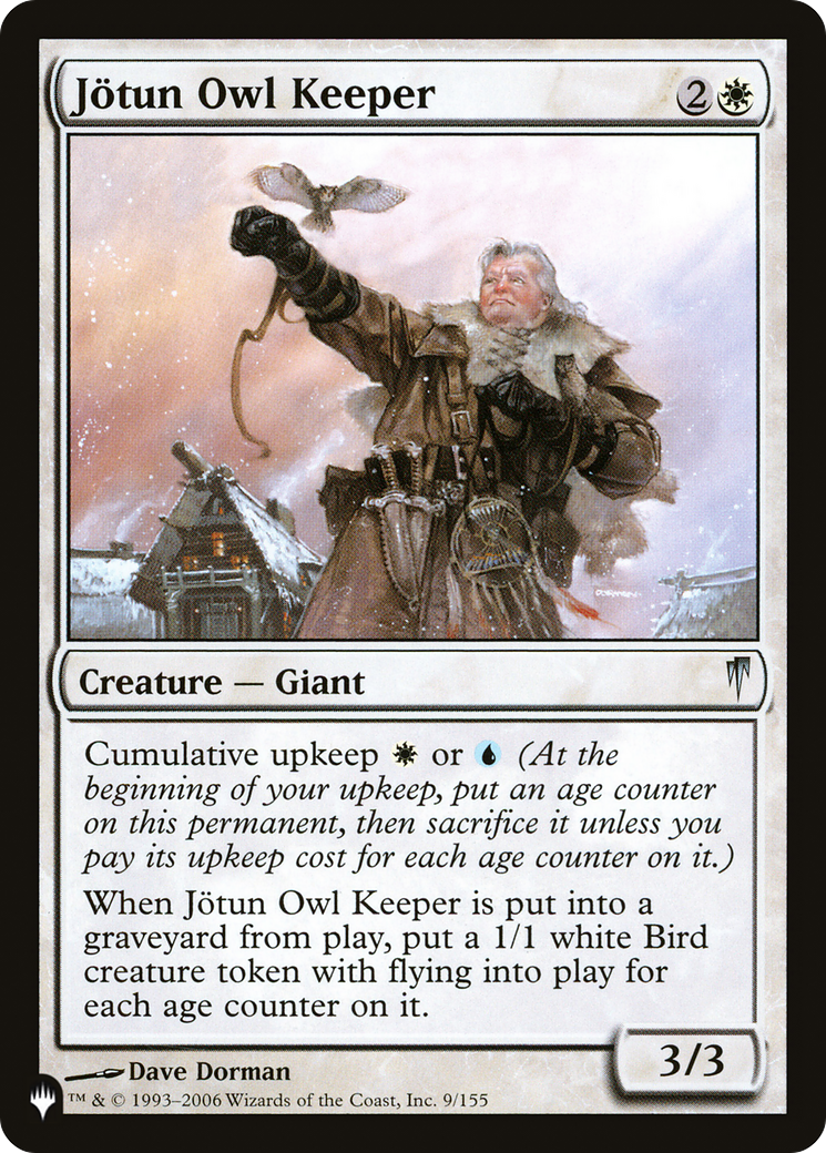 Jotun Owl Keeper [The List Reprints] | Exor Games New Glasgow