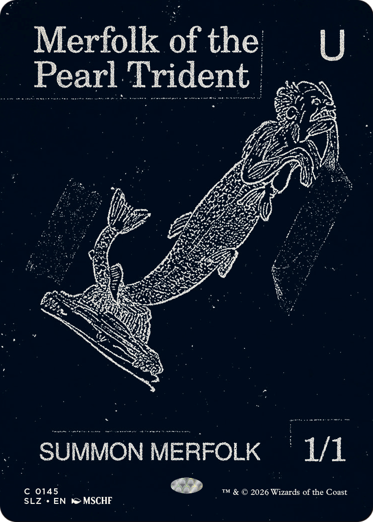 Merfolk of the Pearl Trident (0145) [Secret Lair x MSCHF: The Zeta Set] | Exor Games New Glasgow