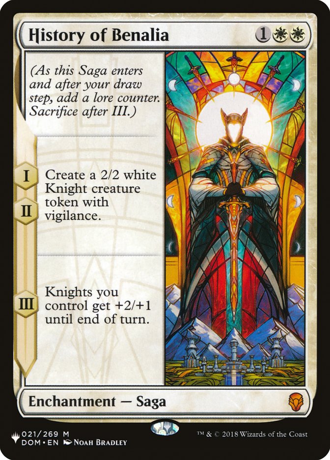 History of Benalia [The List] | Exor Games New Glasgow