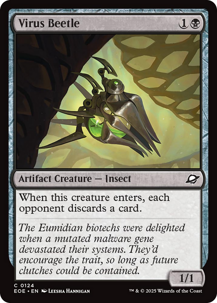 Virus Beetle [Edge of Eternities] | Exor Games New Glasgow