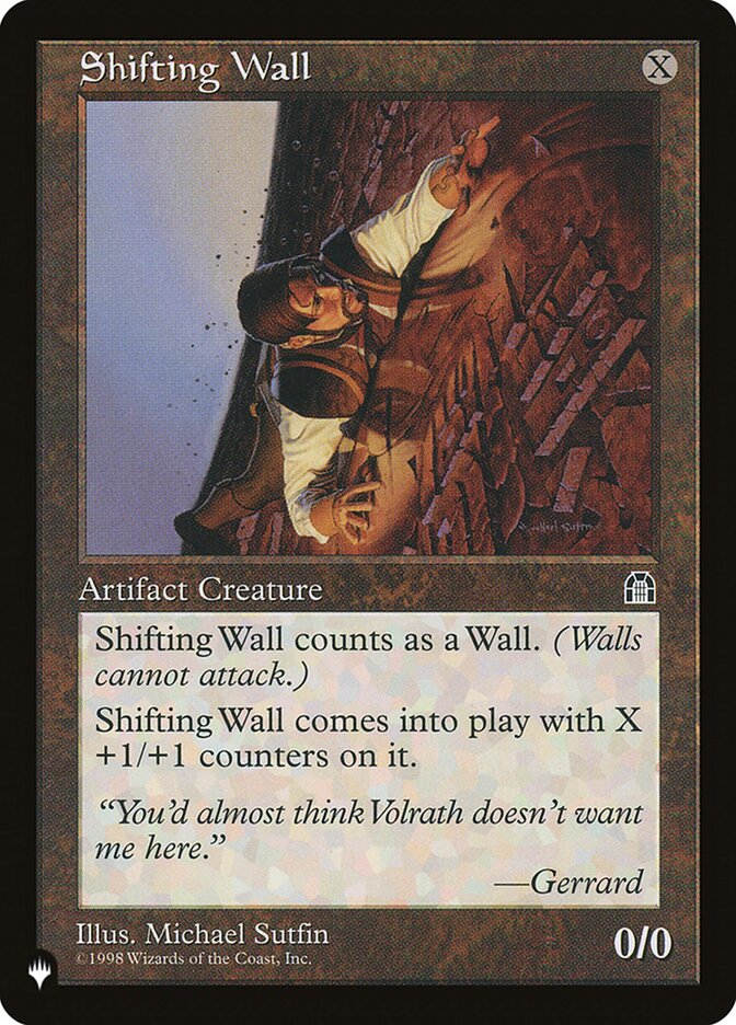 Shifting Wall [The List] | Exor Games New Glasgow