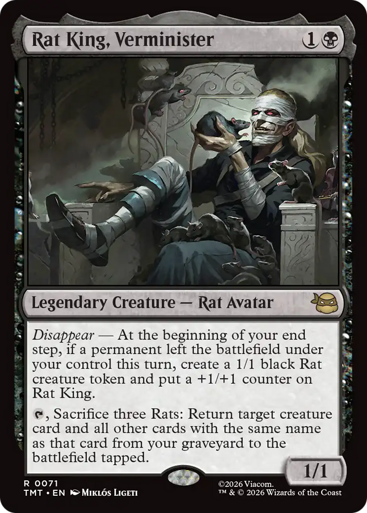 Rat King, Verminister [Teenage Mutant Ninja Turtles] | Exor Games New Glasgow