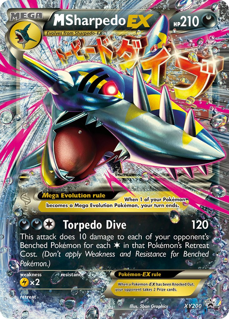 M Sharpedo EX (XY200) [XY: Black Star Promos] | Exor Games New Glasgow