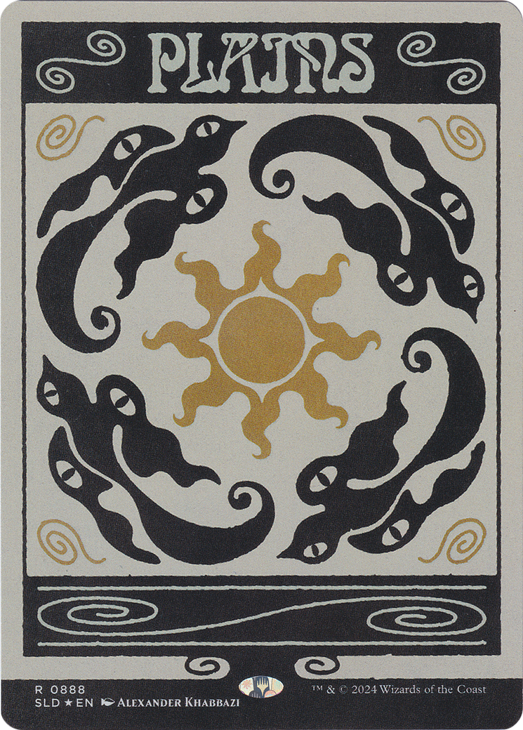 Plains (0888) (Rainbow Foil) [Secret Lair Drop Series] | Exor Games New Glasgow